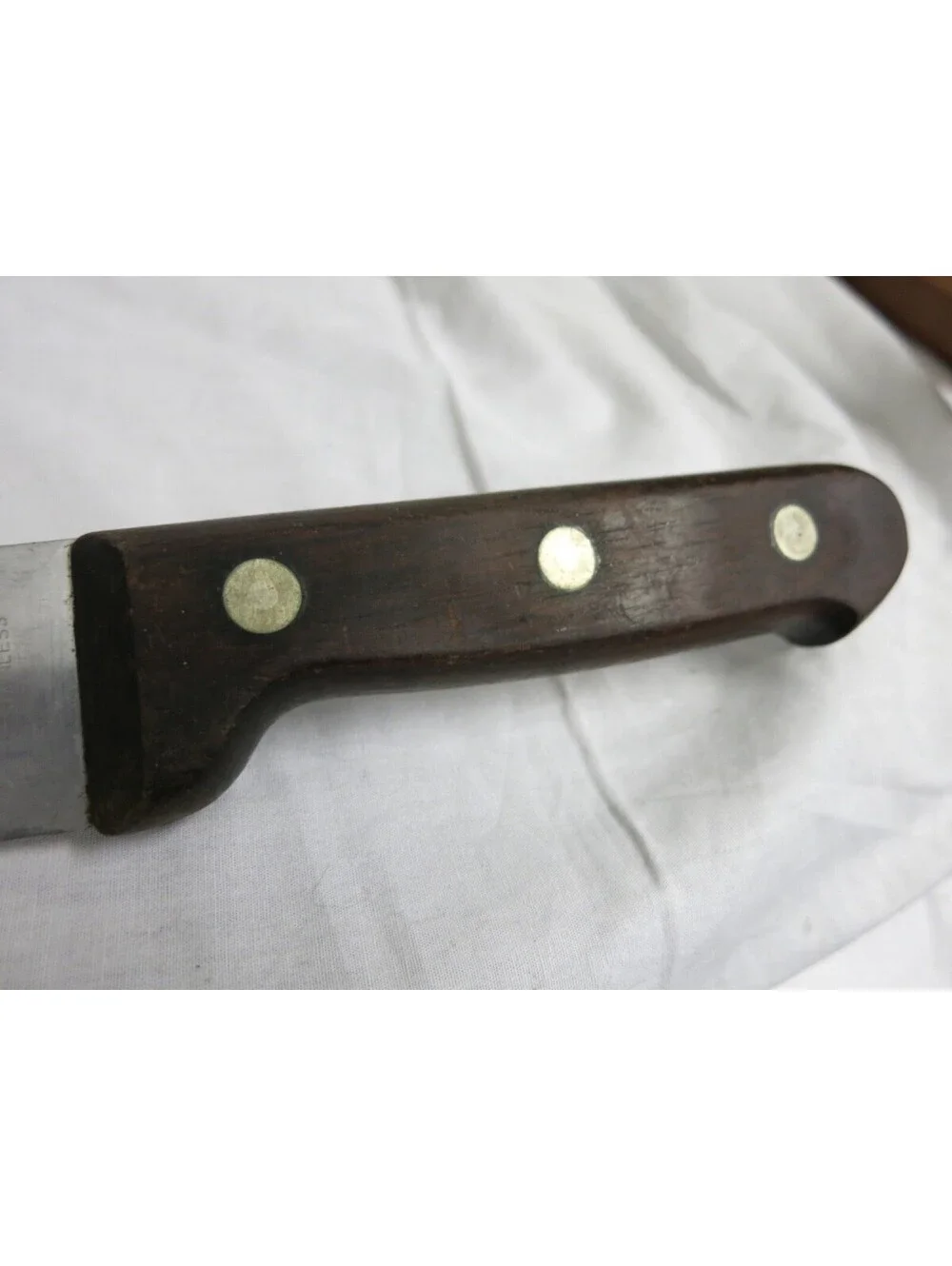 R.H. Forschner Co Victorinox Curved Butcher Knife Made In Switzerland